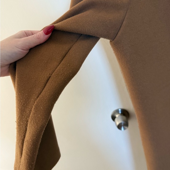 Zara Tan Trench Coat Timeless Style - Picture 3 of 6